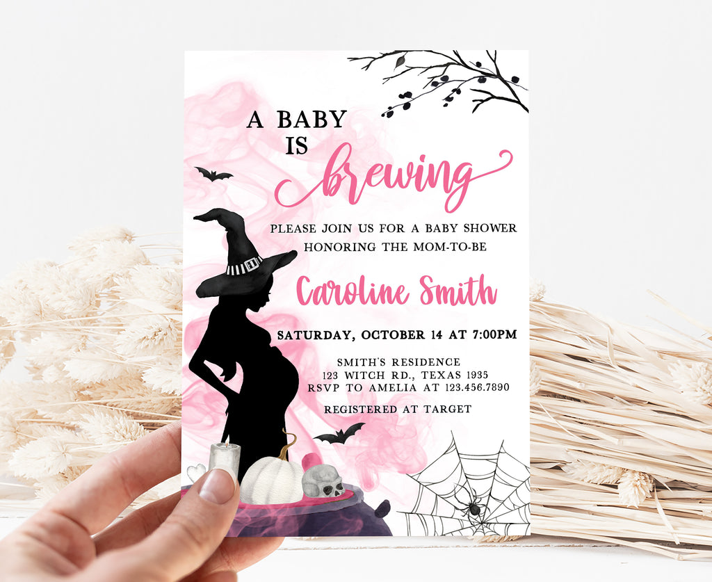 A Baby is Brewing Baby Shower Invitation
