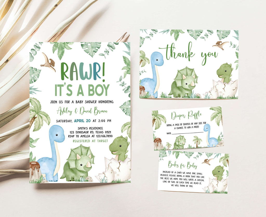 Dinosaur Baby Shower Theme – Cuddle Palette