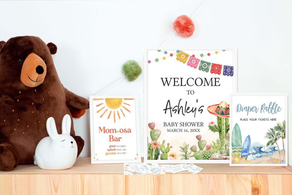 Summer Baby Shower Collection