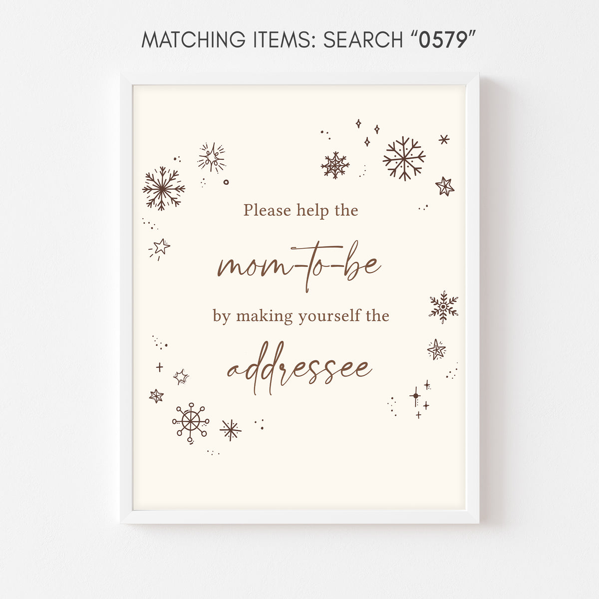 Minimalist Baby It’s Cold Outside Baby Shower Envelope Station Sign ...